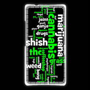 Coque Huawei Ascend Mate Cannabis Tag