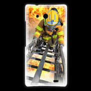 Coque Huawei Ascend Mate Pompier soldat du feu 5