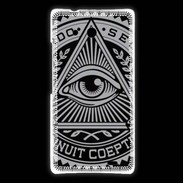 Coque Huawei Ascend Mate All Seeing Eye Vector