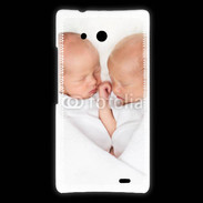 Coque Huawei Ascend Mate Duo de bébés qui dorment 2