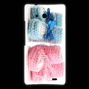 Coque Huawei Ascend Mate Chaussures bébé 3