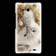 Coque Huawei Ascend Mate Chat Noël