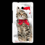 Coque Huawei Ascend Mate Chat Noël 2