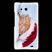 Coque Huawei Ascend Mate Chaton Noël 2