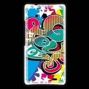 Coque Huawei Ascend Mate Peace and love 5