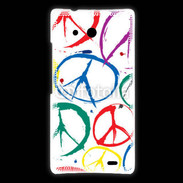 Coque Huawei Ascend Mate Symboles de paix 2