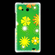 Coque Huawei Ascend Mate Flower power 6