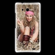 Coque Huawei Ascend Mate Hippie et cool