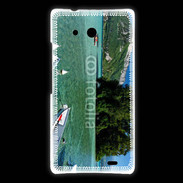 Coque Huawei Ascend Mate Barques sur le lac d'Annecy
