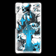 Coque Huawei Ascend Mate Tête de Mort Day Dead