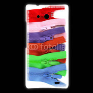 Coque Huawei Ascend Mate Fermetures éclaires coutures