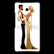 Coque Huawei Ascend Mate Couple glamour dessin