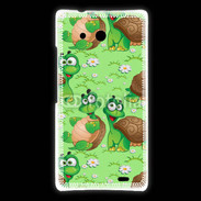 Coque Huawei Ascend Mate Bande dessinée de tortue