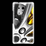 Coque Huawei Ascend Mate Jante étrier de frein jaune