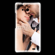 Coque Huawei Ascend Mate Couple romantique et glamour