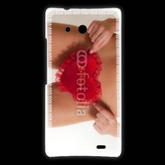 Coque Huawei Ascend Mate Coeur sexy
