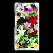 Coque Huawei Ascend Mate Fleurs 2