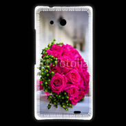 Coque Huawei Ascend Mate Bouquet de roses 5