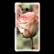 Coque Huawei Ascend Mate Belle rose 50