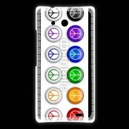 Coque Huawei Ascend Mate Love and peace 5
