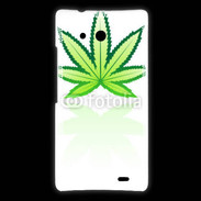 Coque Huawei Ascend Mate Feuille de cannabis 2
