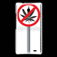 Coque Huawei Ascend Mate Cannabis interdit