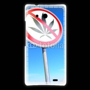 Coque Huawei Ascend Mate Interdiction de cannabis