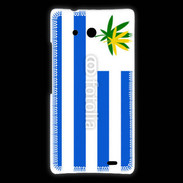 Coque Huawei Ascend Mate Drapeau Uruguay cannabis 2