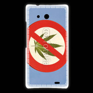 Coque Huawei Ascend Mate Interdiction de cannabis 3