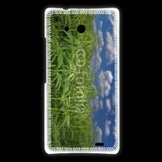 Coque Huawei Ascend Mate Champs de cannabis