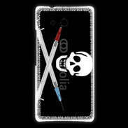 Coque Huawei Ascend Mate Tête de mort drogue