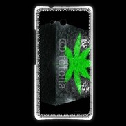 Coque Huawei Ascend Mate Cube de cannabis