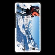 Coque Huawei Ascend Mate Skieuse en montagne extrême 5