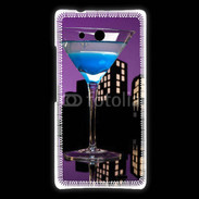 Coque Huawei Ascend Mate Blue martini