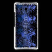 Coque Huawei Ascend Mate Feu d'artifice bleu