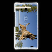 Coque Huawei Ascend Mate Chien agility
