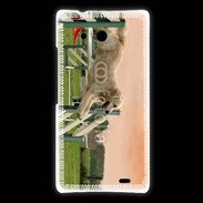 Coque Huawei Ascend Mate Agility Golden retriever