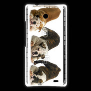 Coque Huawei Ascend Mate Prière de Bulldog