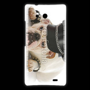 Coque Huawei Ascend Mate Bulldog village people