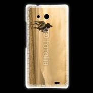 Coque Huawei Ascend Mate Ballade à cheval sur la plage