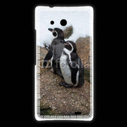 Coque Huawei Ascend Mate 2 pingouins