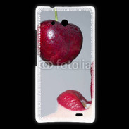 Coque Huawei Ascend Mate Cerise et bouche 3