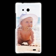Coque Huawei Ascend Mate Bébé à la plage