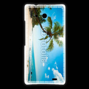 Coque Huawei Ascend Mate Belle plage ensoleillée 1