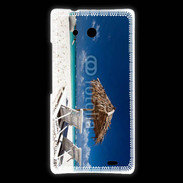 Coque Huawei Ascend Mate Vue sur la plage