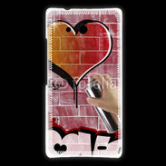 Coque Huawei Ascend Mate Love graffiti