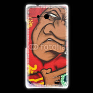 Coque Huawei Ascend Mate Graffiti personnage antipathique