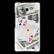 Coque Huawei Ascend Mate Paire d'as au poker 2