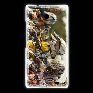 Coque Huawei Ascend Mate Départ course de Motocross
