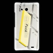 Coque Huawei Ascend Mate clavier fuck